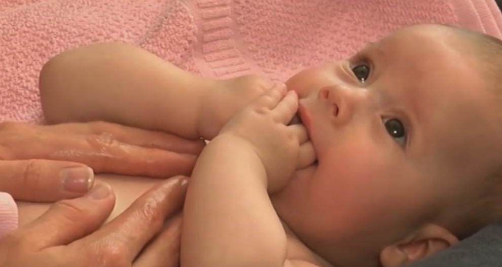 Masaža bebe